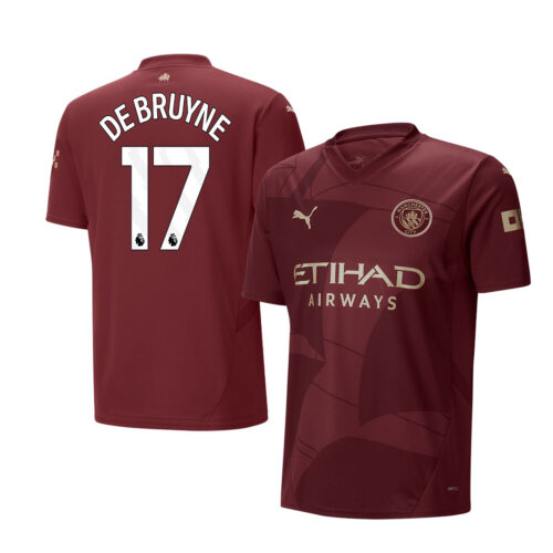 Kevin De Bruyne Manchester City 2024/25 Alternatif Forma