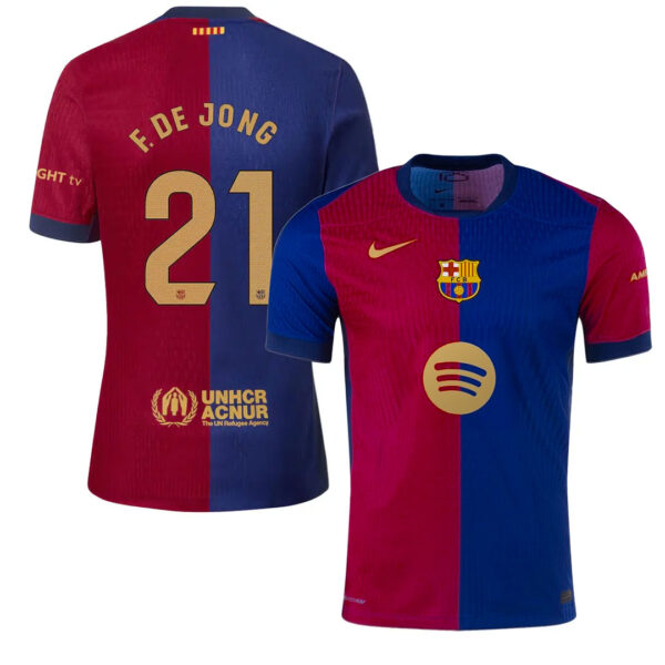 Frenkie de Jong Barcelona 2024/25 İç Saha Forması