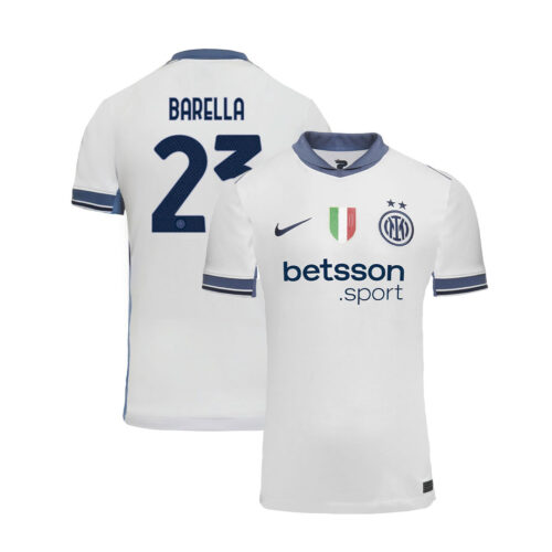 Nicolò Barella Inter 2024/25 Deplasman Forması