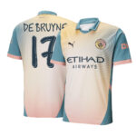 Kevin De Bruyne Manchester City 2024/25 Dördüncü Forma