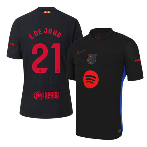 Frenkie de Jong Barcelona 2024/25 Deplasman Forması