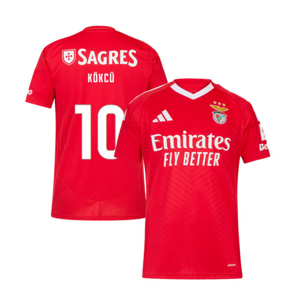 Orkun Kökçü Benfica 2024/25 İç Saha Forması