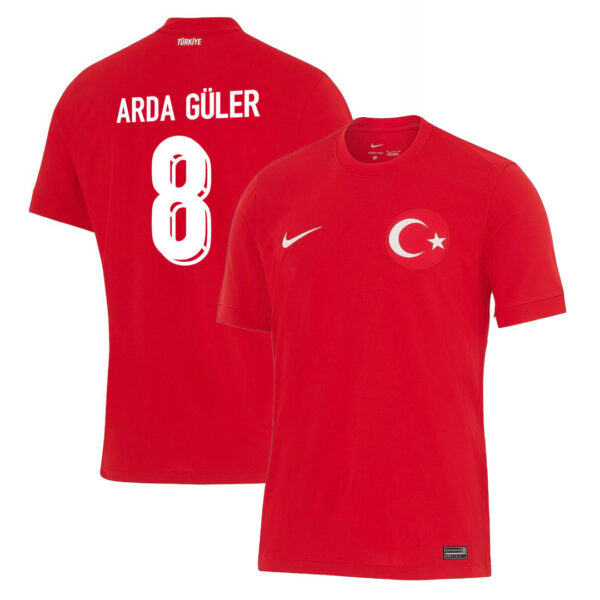 Arda Güler Türkiye Milli Takım EURO 2024 Kırmızı Jersey