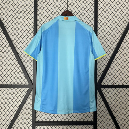barcelona 07-08 away jersey kit 2