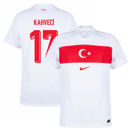 İrfan Can Kahveci Türkiye Milli Takım EURO 2024 Beyaz Jersey