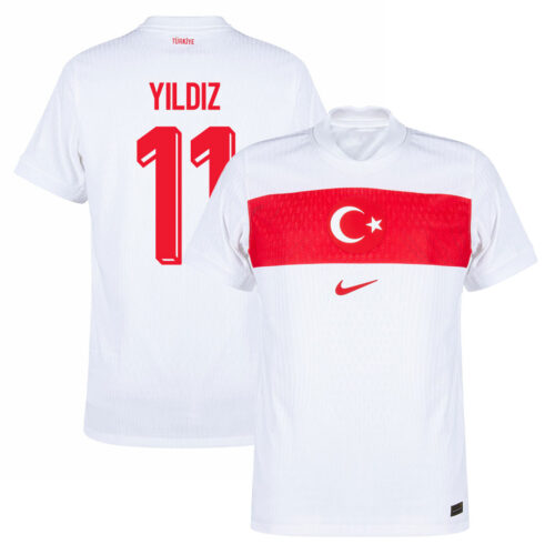 Kenan Yıldız Türkiye Milli Takım EURO 2024 Beyaz Jersey