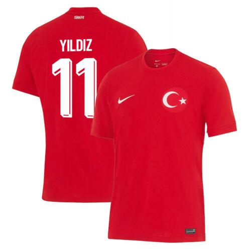 Kenan Yıldız Türkiye Milli Takım EURO 2024 Kırmızı Jersey