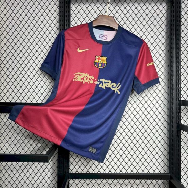 Barcelona 2024/25 Travis Scott Cactus Jack İç Saha Forma