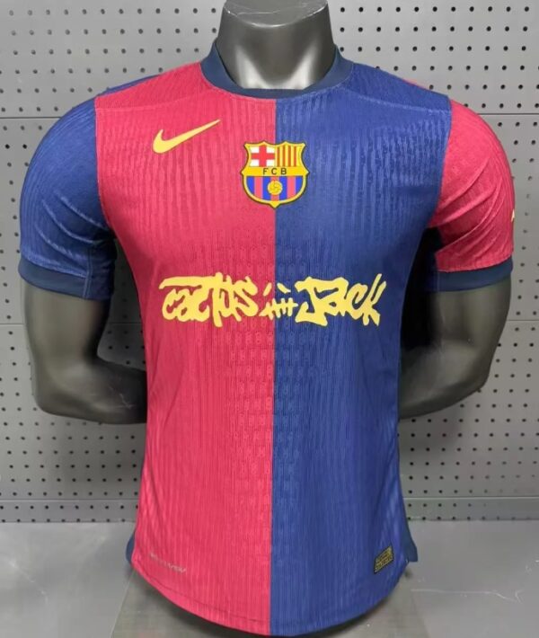 Barcelona 2024/25 Travis Scott Cactus Jack Profesyonel İç Saha Maç