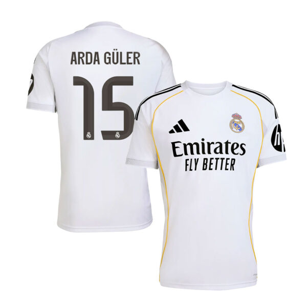 Arda Güler Real Madrid 25/26 İç Saha Forma 1 Arda Güler Real Madrid 25/26 İç Saha Forma