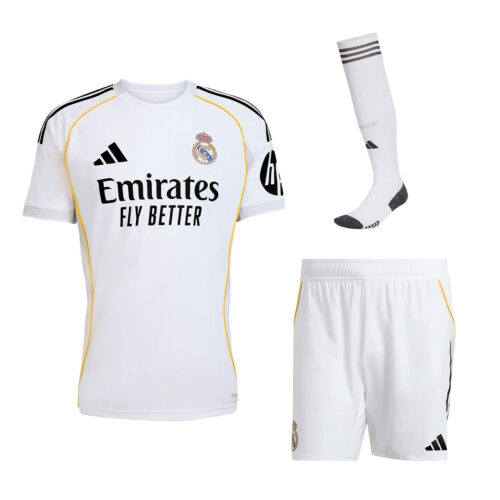 Real Madrid 25/26 İç Saha Forma Şort Konç Set