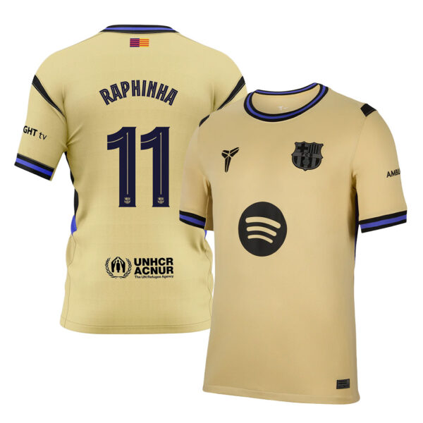 Raphinha Barcelona x Kobe Bryant 25/26 Deplasman Forma 1 Raphinha Barcelona x Kobe Bryant 25/26 Deplasman Forma