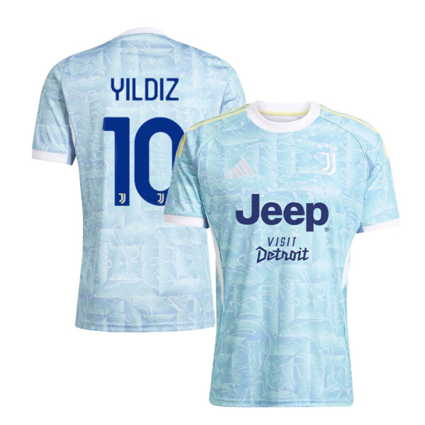 Kenan Yıldız Juventus 25/26 Deplasman Forma 1 Kenan Yıldız Juventus 25/26 Deplasman Forma