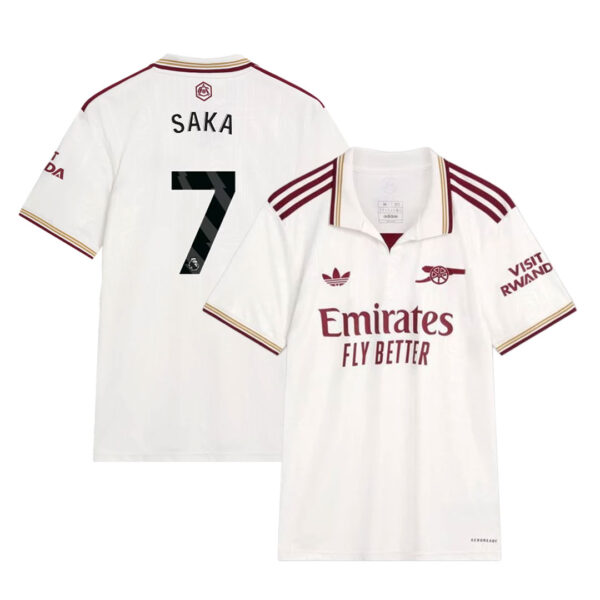 Bukayo Saka Arsenal 25/26 Alternatif Forma 1 Bukayo Saka Arsenal 25/26 Alternatif Forma