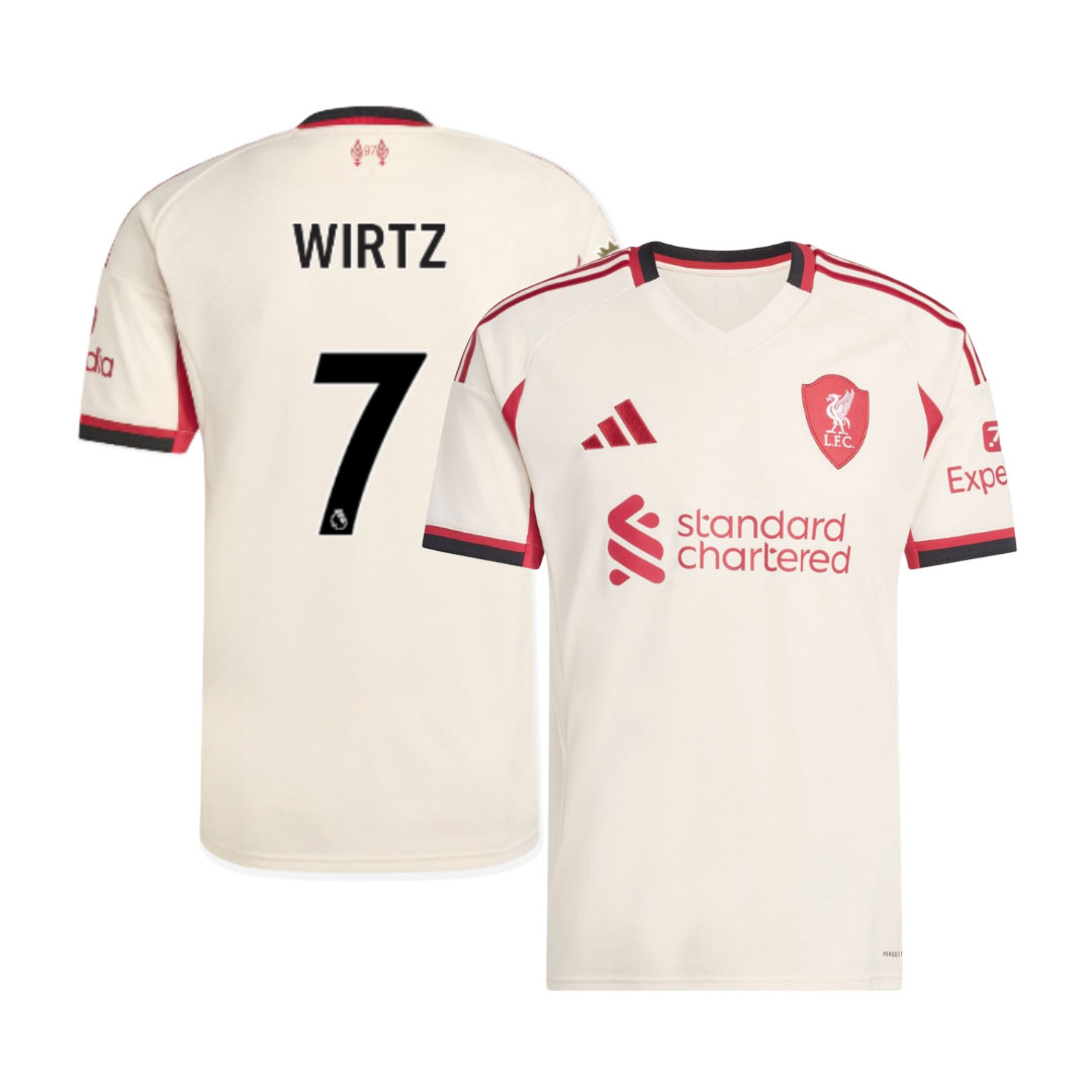 Florian Wirtz Liverpool 25/26 Deplasman Forma 1 Florian Wirtz Liverpool 25/26 Deplasman Forma
