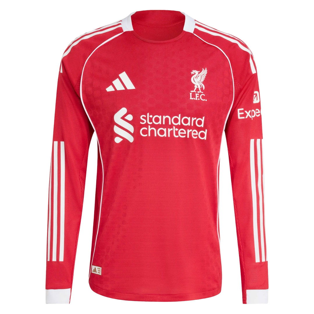 Liverpool 25/26 Uzun Kollu Profesyonel Maç İç Saha Forma 1 Liverpool 25/26 Uzun Kollu Profesyonel Maç İç Saha Forma