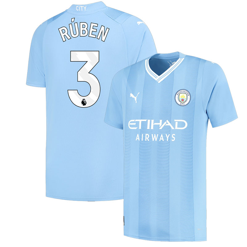 Rúben Dias Manchester City 2023/24 İç Saha Forma - OUTLET 1 Rúben Dias Manchester City 2023/24 İç Saha Forma - OUTLET
