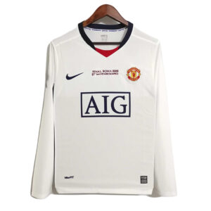 Manchester United 08/09 Deplasman Retro Uzun Kollu Forma