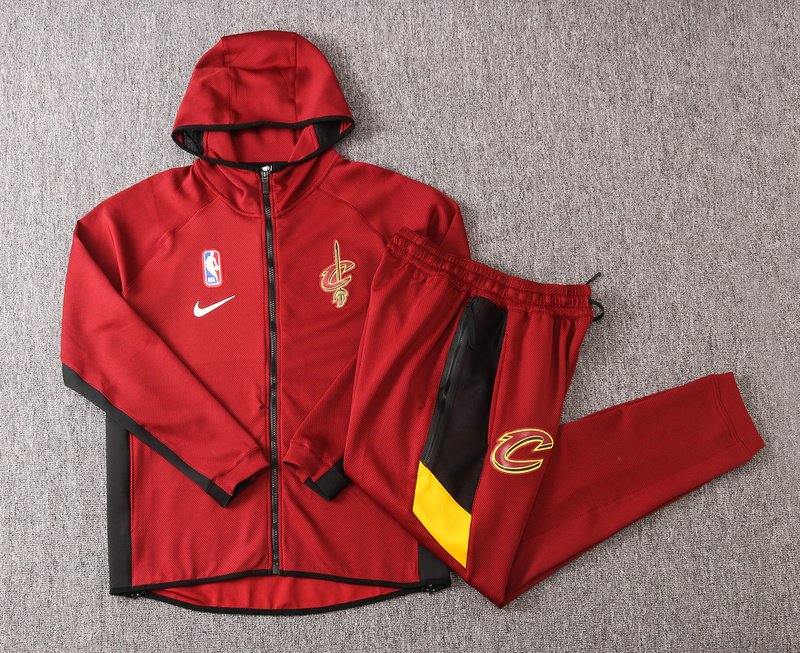 Cleveland Cavaliers NBA Warmup Hoodiesuit 2 Cleveland Cavaliers NBA Warmup Hoodiesuit - Görsel 2