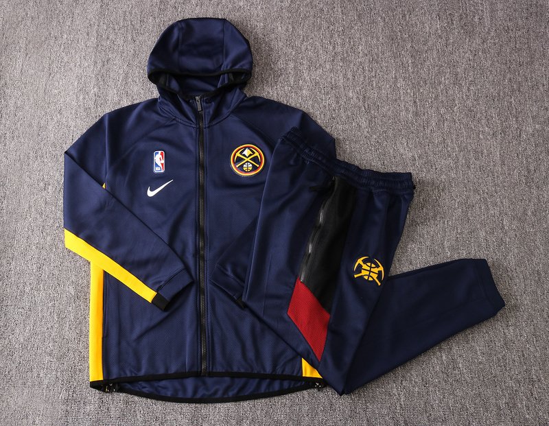 Denver Nuggets NBA Warmup Hoodiesuit 2 Denver Nuggets NBA Warmup Hoodiesuit - Görsel 2