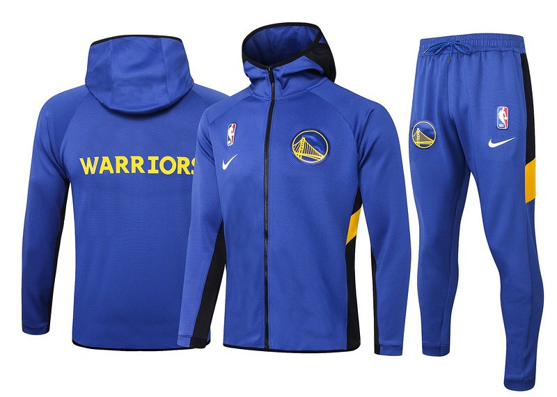 Golden State Warriors NBA Warmup Hoodiesuit 1 Golden State Warriors NBA Warmup Hoodiesuit