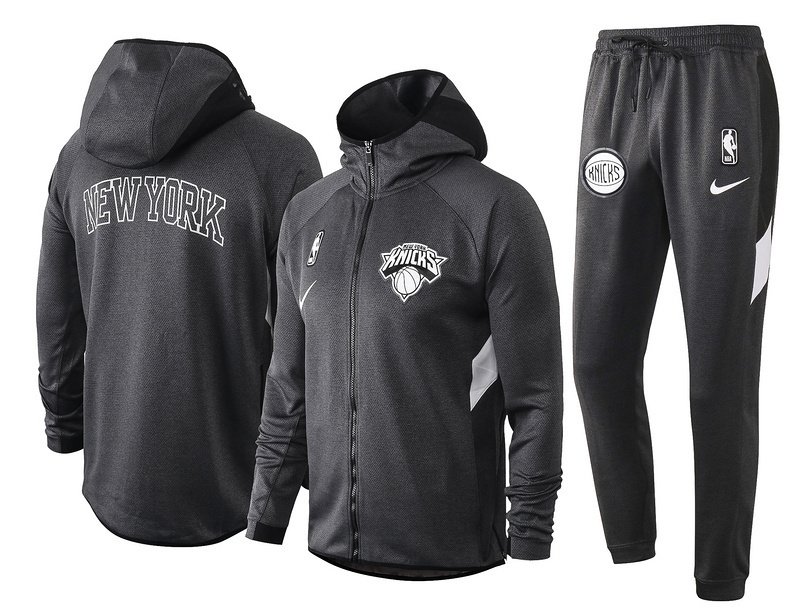 New York Knicks NBA Warmup Hoodiesuit 1 New York Knicks NBA Warmup Hoodiesuit