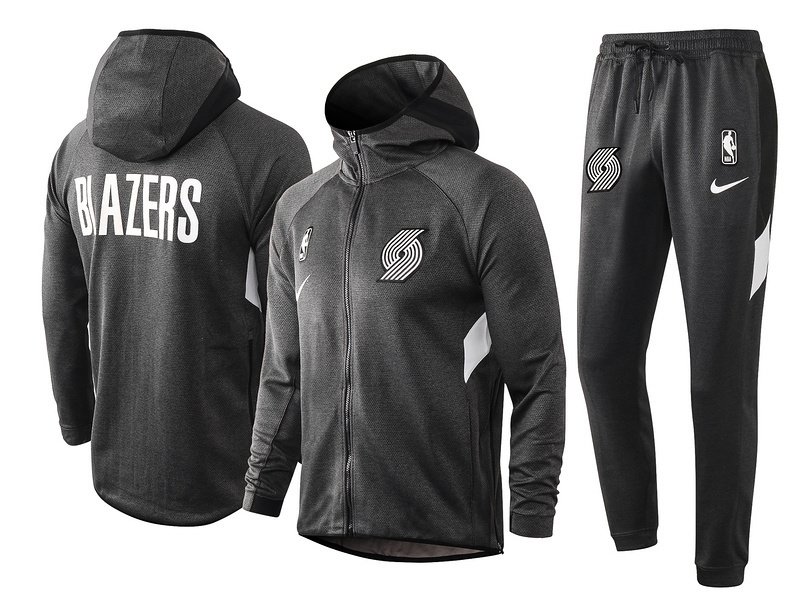 Portland Trail Blazers NBA Warmup Hoodiesuit 1 Portland Trail Blazers NBA Warmup Hoodiesuit