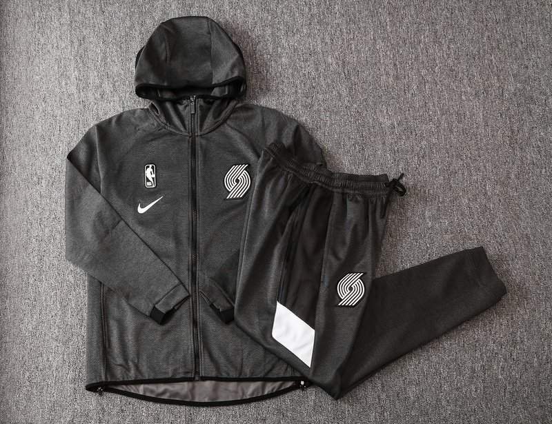 Portland Trail Blazers NBA Warmup Hoodiesuit 2 Portland Trail Blazers NBA Warmup Hoodiesuit - Görsel 2