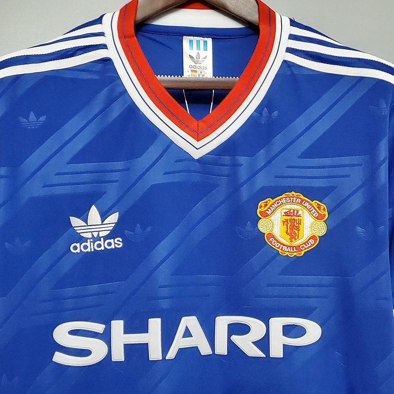 Manchester United 86/88 Deplasman Retro Forma - OUTLET - Görsel 3