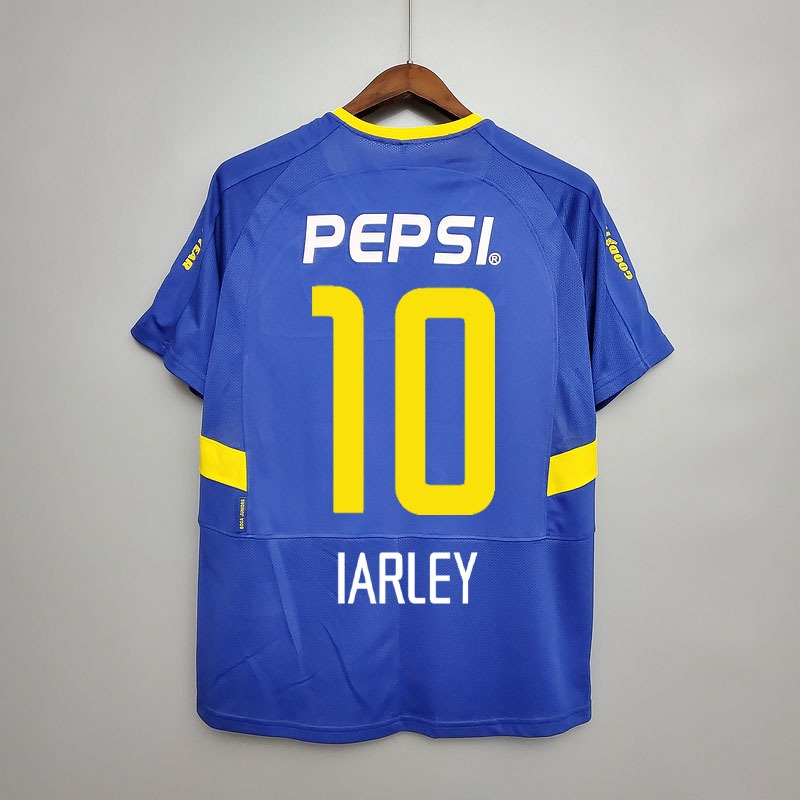 Boca Juniors 03/04 İç Saha Retro Forma - Görsel 3