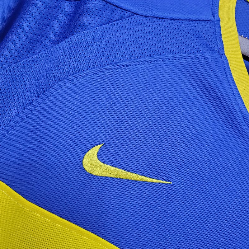 Boca Juniors 03/04 İç Saha Retro Forma - Görsel 6