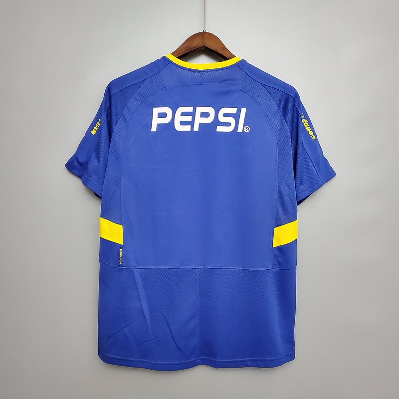 Boca Juniors 03/04 İç Saha Retro Forma - Görsel 2