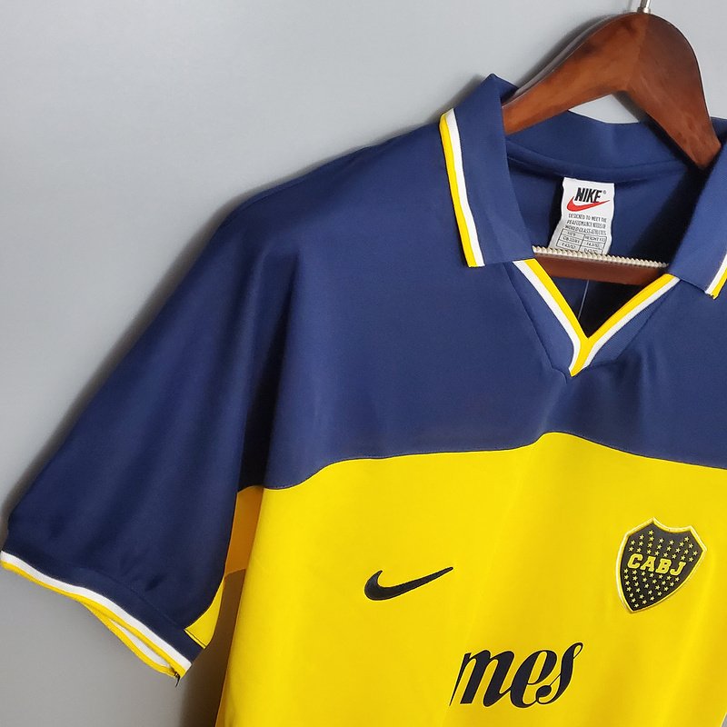Boca Juniors 1999 İç Saha Retro Forma - Görsel 4