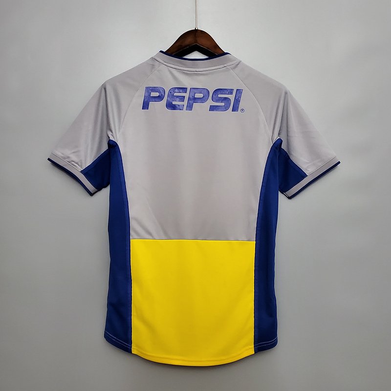 Boca Juniors 2002 Deplasman Retro Forma - Görsel 2