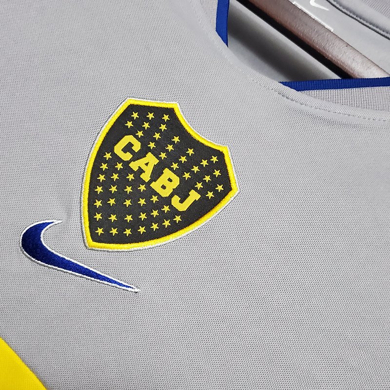 Boca Juniors 2002 Deplasman Retro Forma - Görsel 4