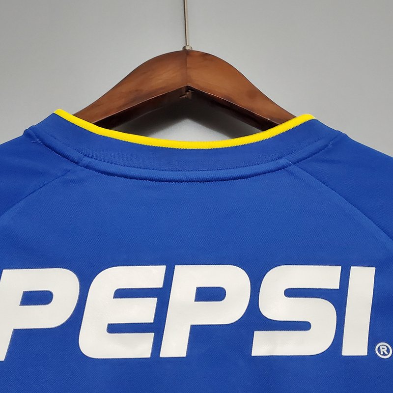 Boca Juniors 2002 İç Saha Retro Forma - Görsel 6