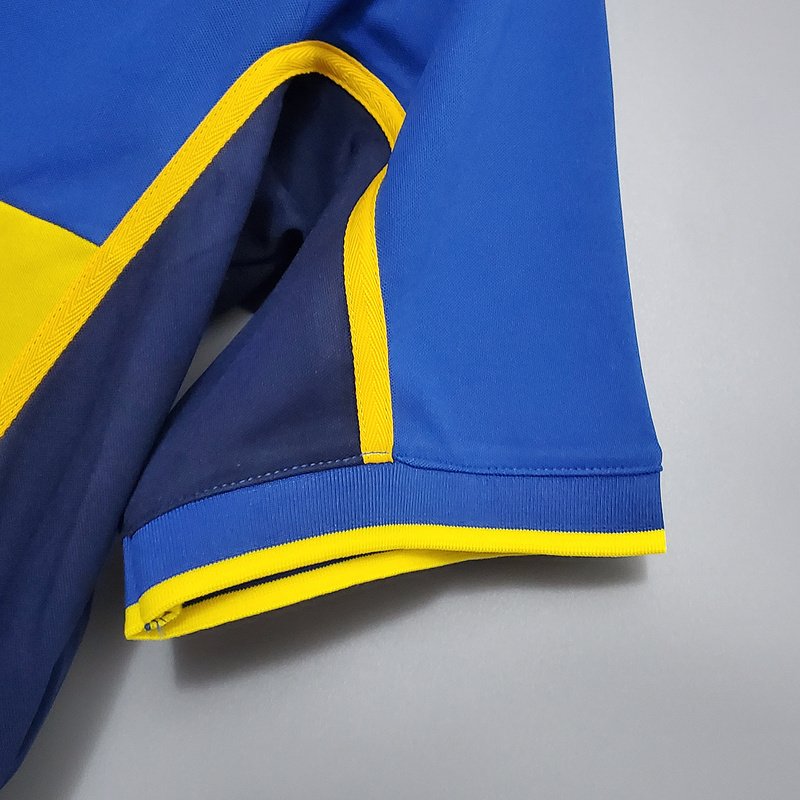 Boca Juniors 2002 İç Saha Retro Forma - Görsel 5
