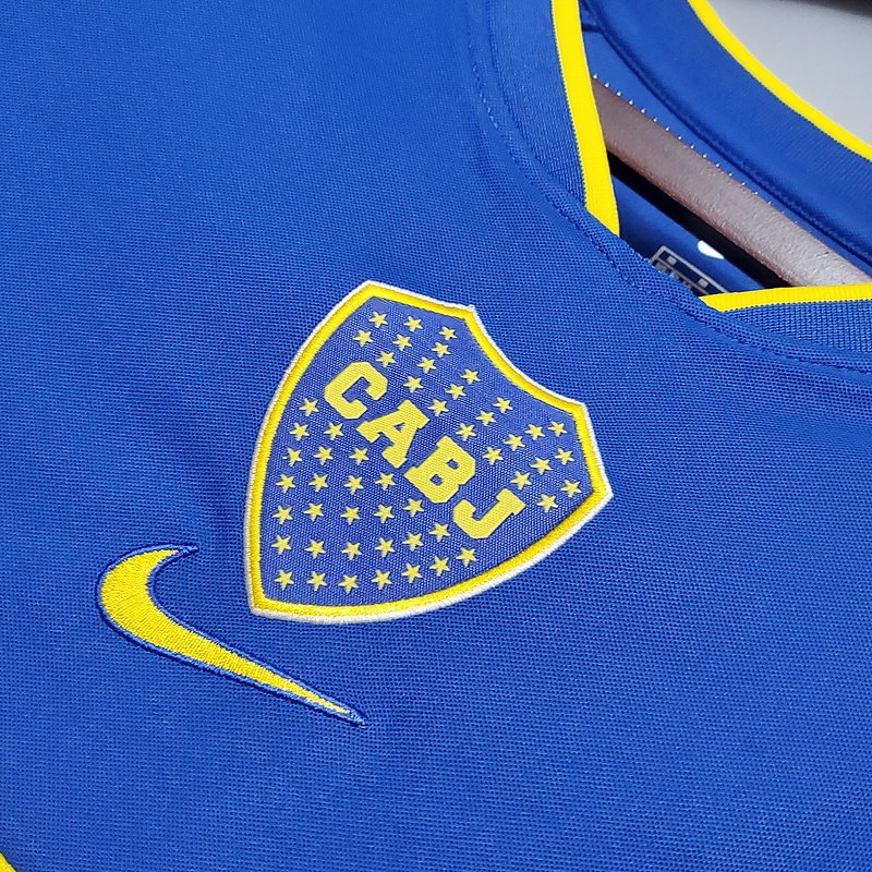 Boca Juniors 2002 İç Saha Retro Forma - Görsel 4
