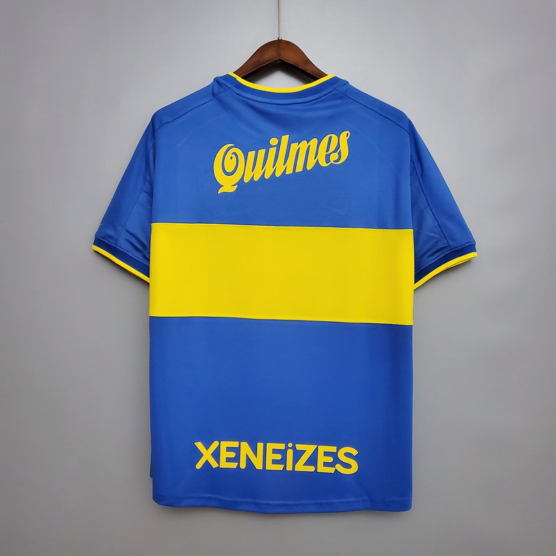 Boca Juniors 99/20 İç Saha Retro Forma - Görsel 2