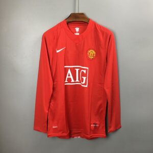 Manchester United 07/08 Uzun Kollu Retro Forma