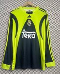 Real Madrid 99/00 Retro Kaleci Forması