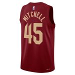 Donovan Mitchell Cleveland Cavaliers Kırmızı Forma