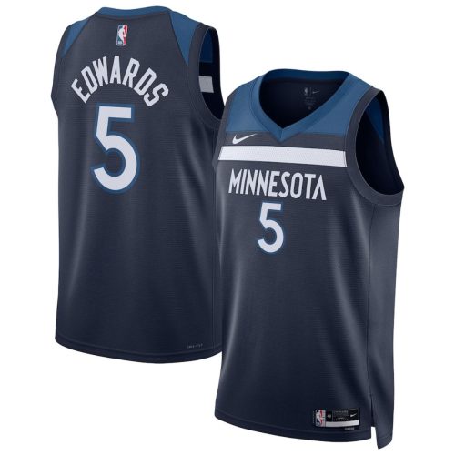 Anthony Edwards Minnesota Timberwolves Siyah Forma