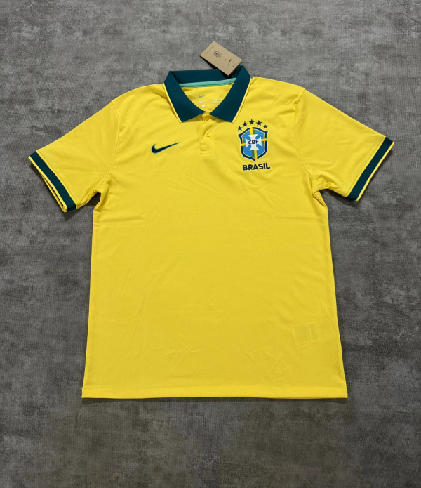Brezilya 2026 Polo Yaka Forma 3 Brezilya 2026 Polo Yaka Forma