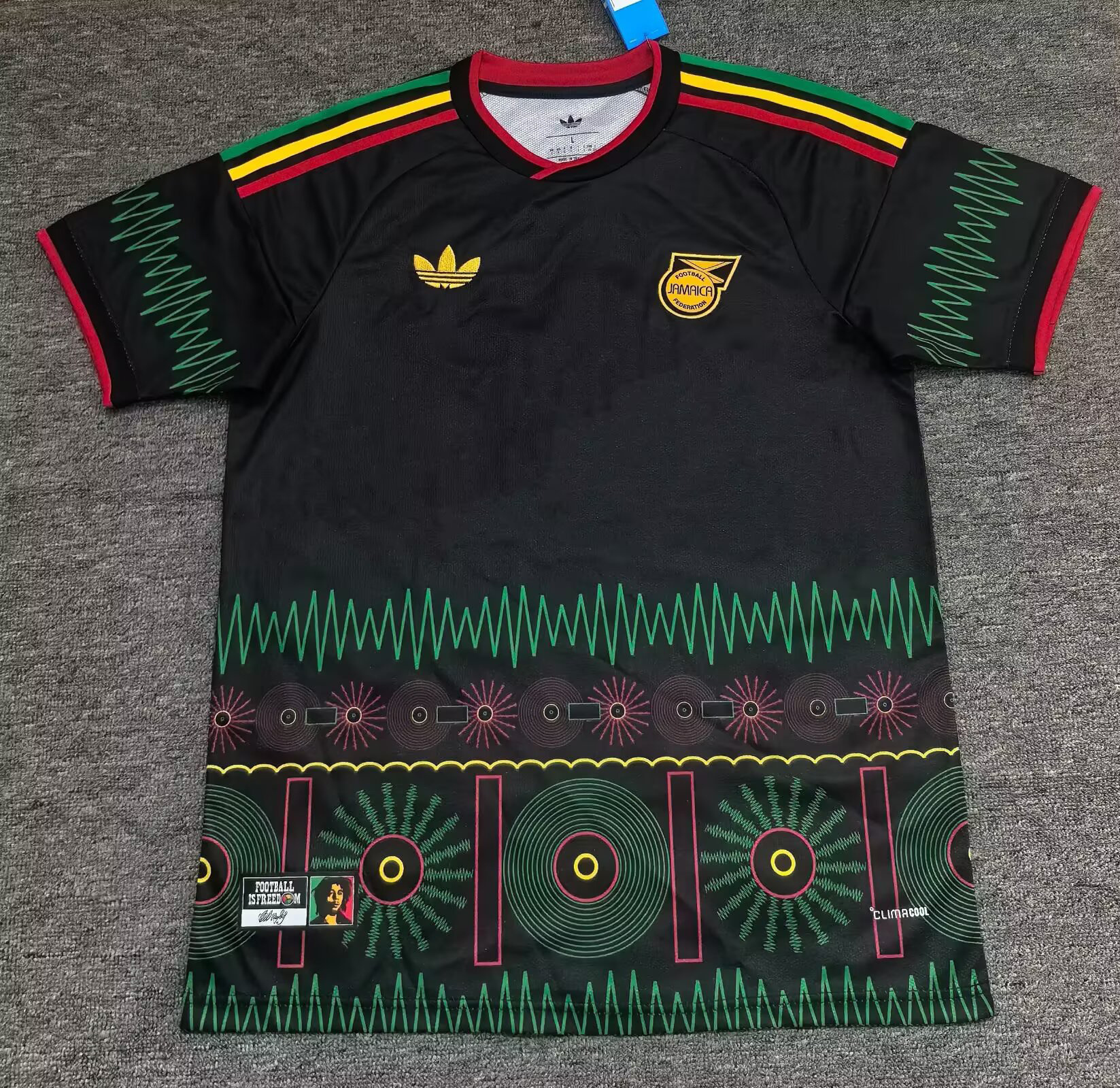 Jamaika 26 x Bob Marley Deplasman Forması 3 Jamaika 26 x Bob Marley Deplasman Forması - Görsel 3