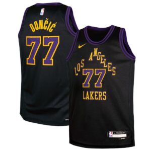 Luka Doncic Los Angeles Lakers Siyah Forma