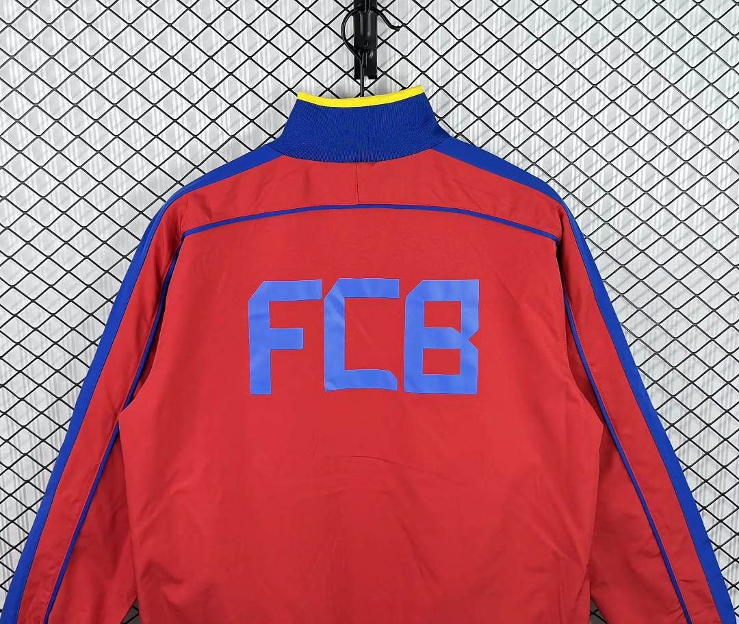 Barcelona 10/11 Retro Ceket 2 Barcelona 10/11 Retro Ceket - Görsel 2