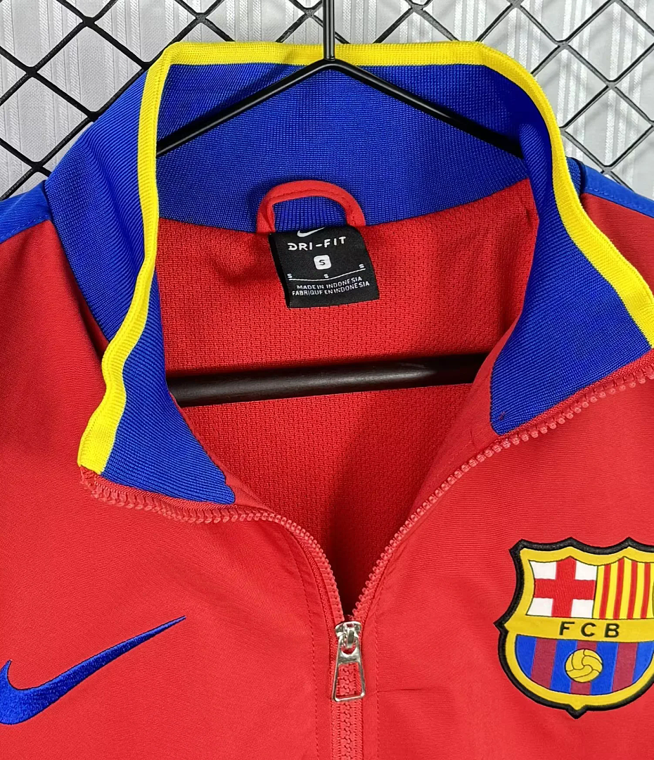 Barcelona 10/11 Retro Ceket 6 Barcelona 10/11 Retro Ceket - Görsel 6