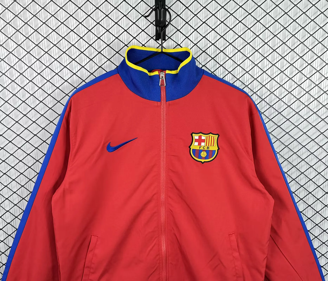 Barcelona 10/11 Retro Ceket 5 Barcelona 10/11 Retro Ceket - Görsel 5