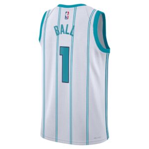 Lamelo Ball Charlotte Hornets Beyaz Forma